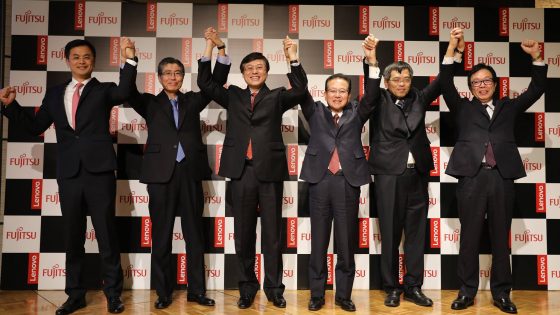 Fujitsu, Lenovo in DBJ s skupnim podjetjem