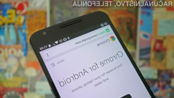 Mobilni Chrome je pridobil možnost prikaza shranjenih gesel.