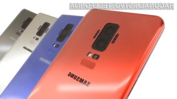 Pametni mobilni telefon Samsung Galaxy S9 bo prvi opremljen z naprednim procesorjem Exynos 9810.
