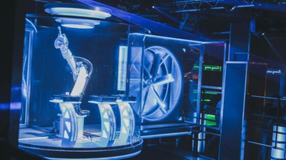Številni gosti nočnega lokala so nad robotom didžejem več kot navdušeni!