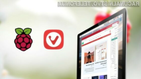 Vivaldi se odlično znajde na poceni računalnikih Raspberry Pi!