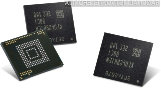 Mobilen naprave bodo kmalu opremljene s 512 GB vgrajenega pomnilnika.