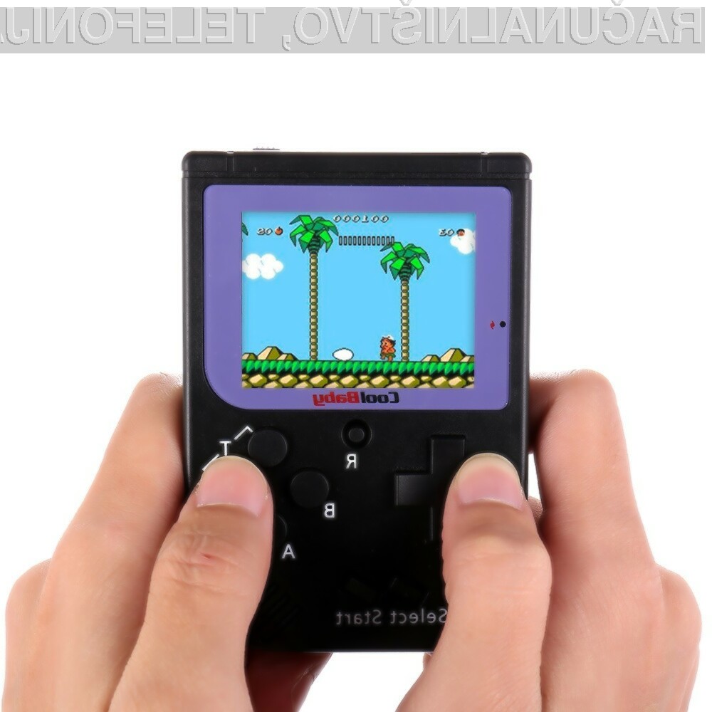 Se spomnite Game Boyja? Tu je njegova imitacija, ki stane manj kot 20 evrov
