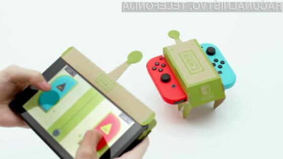 Nintendo predstavlja Labo, kontroler za konzolo Switch, ki si ga izdelamo sami - iz kartona!