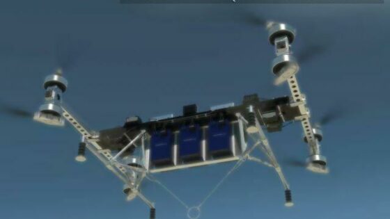 Boeingov dron, ki lahko prenaša tovor težak do 230 kilogramov