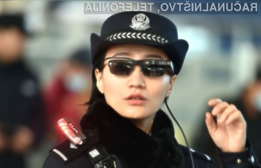 Z uporabo pametnih očal bo kitajska policija lažje prepoznala kriminalce na begu.