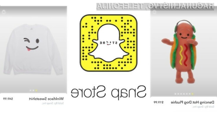 Predstavljamo vam Snapchat trgovino Snap Store