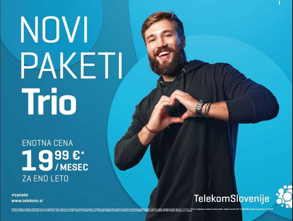 Telekom Slovenije prenovil ponudbo fiksnih paketov