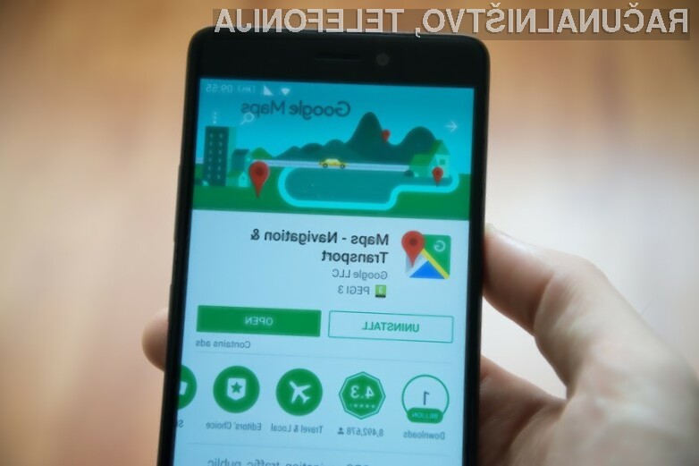 Novi Google Maps za Android prinaša štirinajst različnih bližnjic do najpogosteje uporabljenih možnosti.