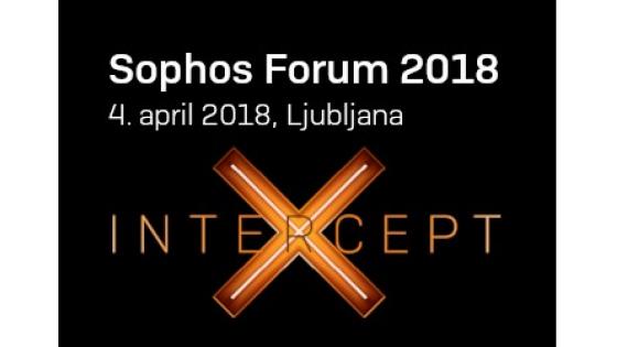 Sophos forum 2018 bo potekal 4. aprila v Ljubljani.