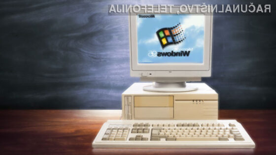 Zagonska melodija operacijskega sistema Windows 95 je še vedno zanimiva.