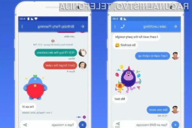 Google Chat ima vse možnost, da nadomesti kratka sporočila SMS!
