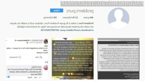 Instagram profil »Problemi punc« je namenjen zabavi!