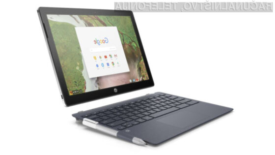 HP Chromebook x2 lahko uporabljamo tako v vlogi tabličnega računalnika kot prenosnika.