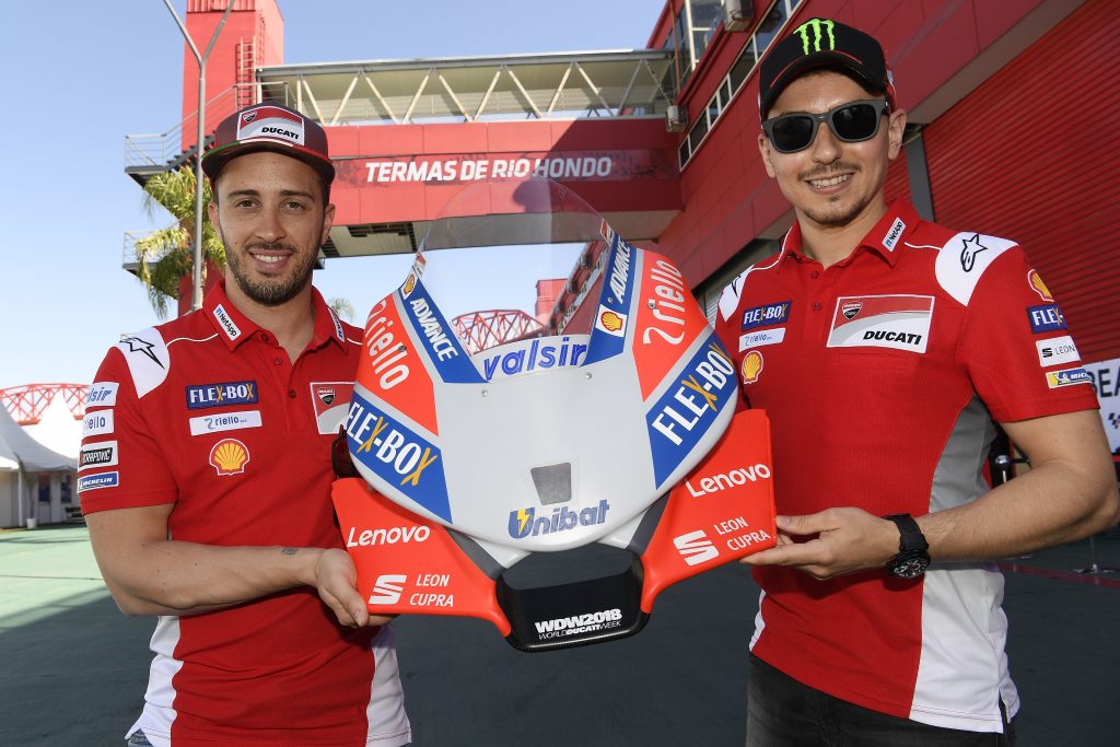 Lenovo postal tehnološki partner ekipe Ducati  v tekmovanju Moto GP