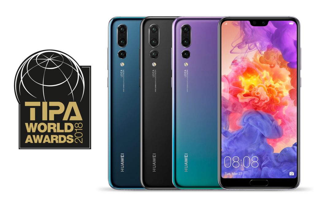Huawei P20 Pro prejel TIPA World Award za leto 2018