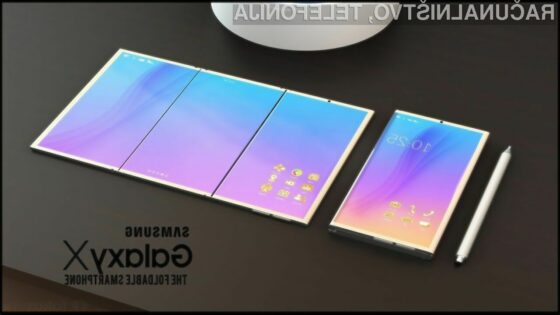 Prepogljiv Samsung Galaxy X s kar tremi zasloni OLED?