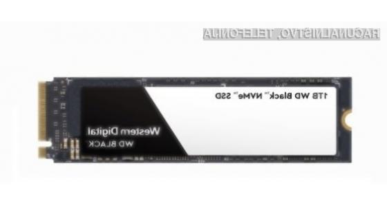 Pogon Western Digital Black 3D NVMe je dovolj zmogljiv tudi za vsebine ločljivosti 4K!