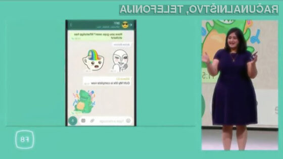 Spletna storitev WhatsApp je pridobila tako navidezne nalepke kot možnost skupinskih video klicev.