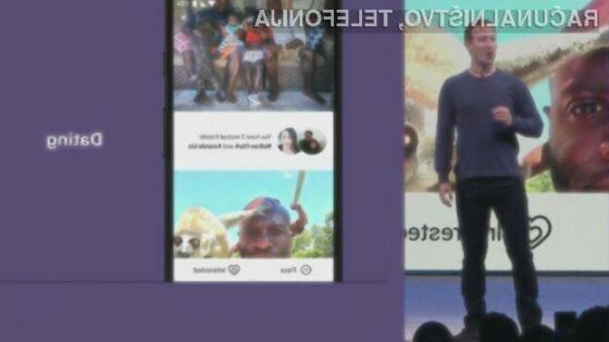 Facebook z novo zmenkarsko storitvijo