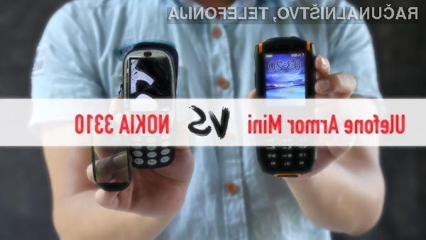 Telefon Ulefone Armor Mini prekaša novo Nokio 3310 v vseh pogledih!