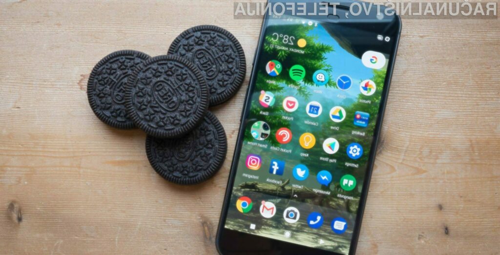 Novejši Android 8 Oreo je trenutno nameščen zgolj na petih odstotkih mobilnih naprav Android.