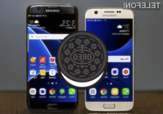 Samsung naj bi novo posodobitev Android 8.0 Oreo za telefona Galaxy S7 in S7 Edge pripravil kmalu.