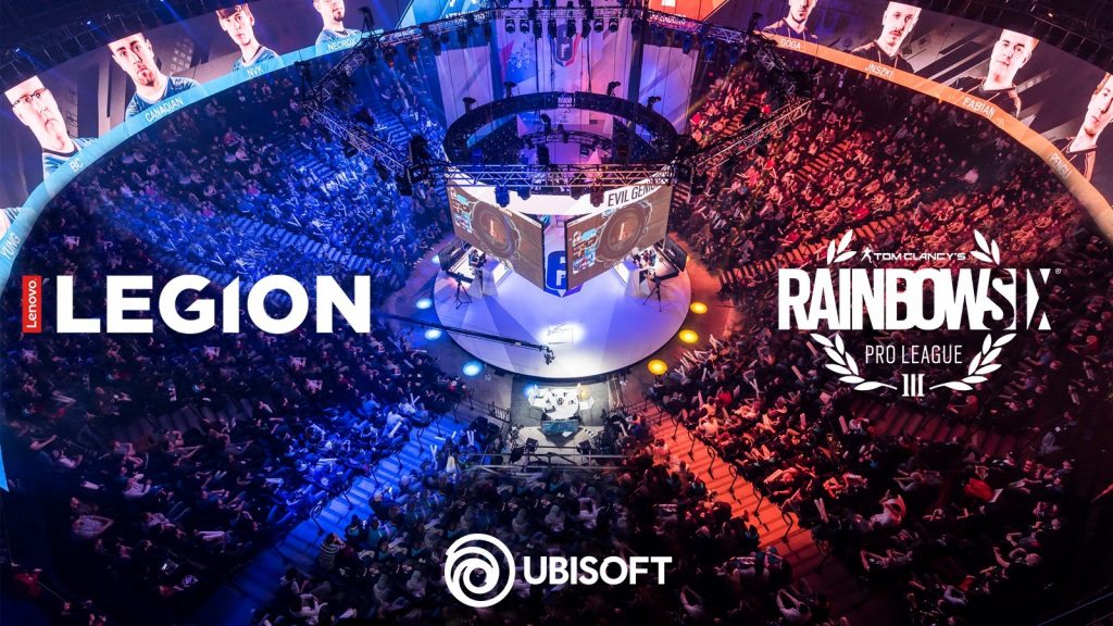 Lenovo Legion™ je partner družbe Ubisoft® in uradni sponzor tekmovanja Tom Clancy’s Rainbow Six® Siege Pro League