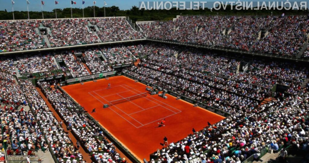 Tenis z Rolanda Garrosa pri T-2 tudi v 4K ločljivosti