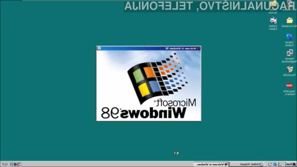 Dve desetletji za Windows 98