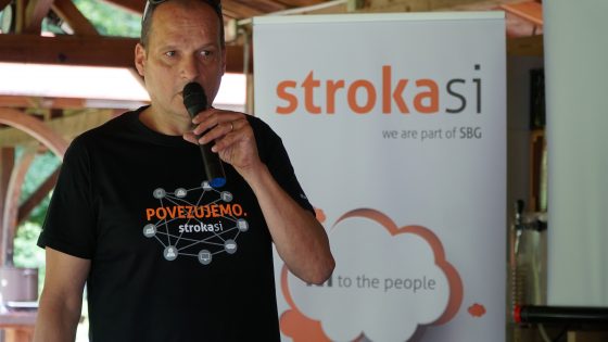 Sandi Markon, izvršni direktor in lastnik Skupine stroka.si