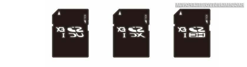 Novi standard pomnilniških kartic SD Express ponuja hitrost prenosa podatkov do 985 megabajtov na sekundo.