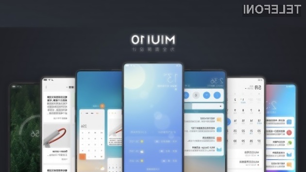 Novi grafični vmesnik MIUI 10 bodo vse podprte mobilne naprave Xiaomi prejele v naslednjih nekaj tednih.