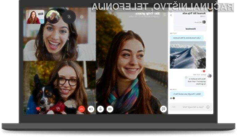 Novi Skype 8.0 prinaša zvrhan kup uporabnih novosti!