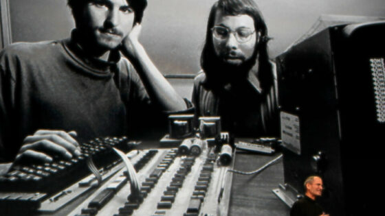 Steve Wozniak in Steve Jobs