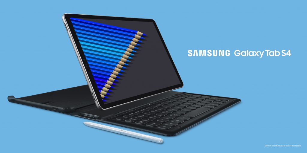 Z novim Samsung Galaxy Tab S4 do še večje produktivnosti tudi na poti