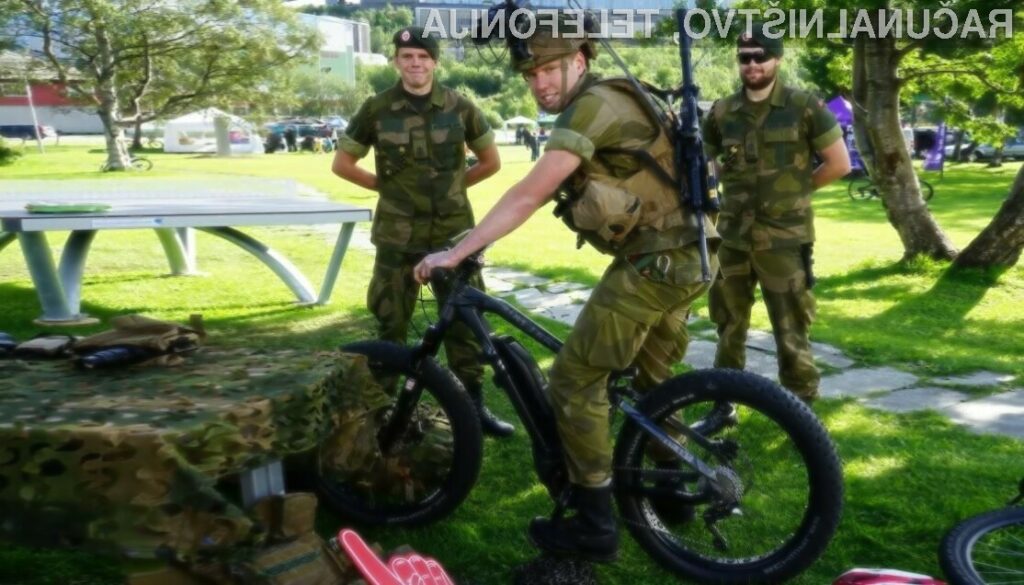 Norveška vojska je nad električnimi kolesi več kot zadovoljna!