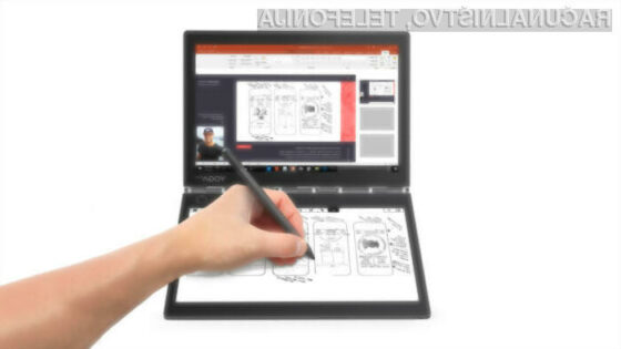 Prenosni računalnik Lenovo Yoga Book C930 navdušuje v vseh pogledih!