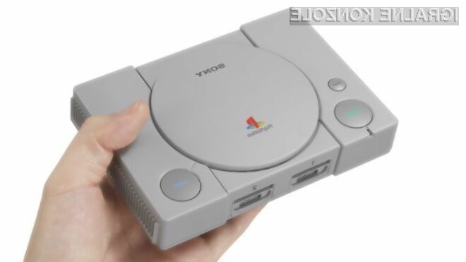 Sony je razkril mini konzolo PlayStation Classic