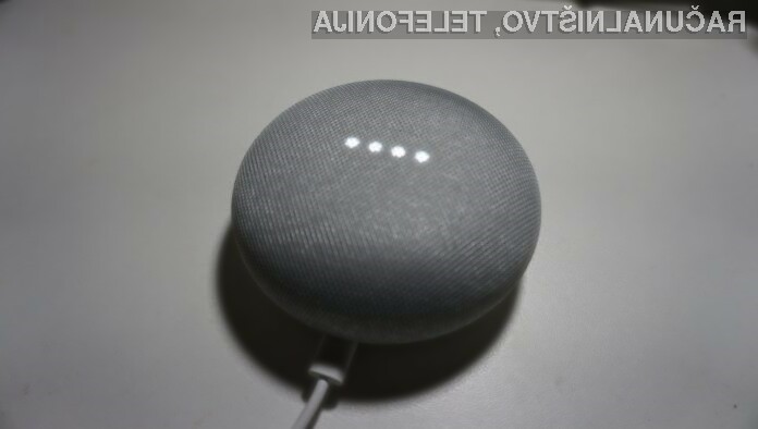 Med vsemi je zdaleč najbolj priljubljen pametni zvočnik Google Home Mini.