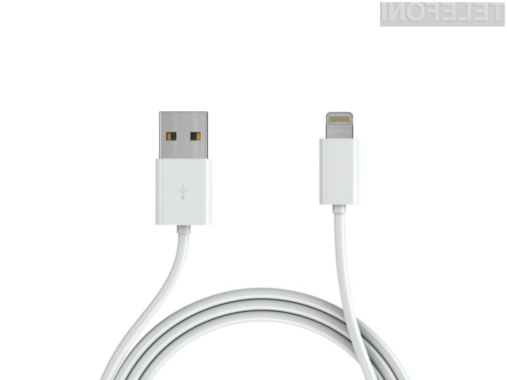 Pristni kabel Apple Lightning je lahko naš že za 7,99 evrov!