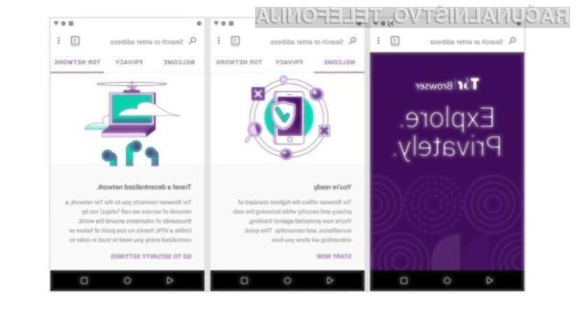 Brskalnik Tor Browser je končno uradno na voljo tudi za mobilne naprave Android!