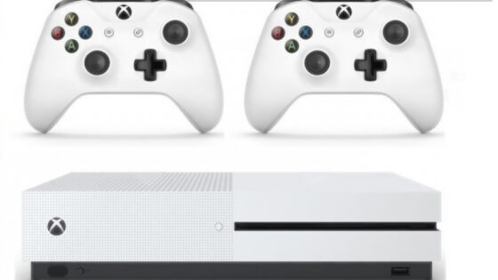 Igralna konzola Xbox One S 1TB z dvema kontrolerjema