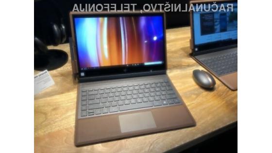 Usnjeni HP Spectre Folio 13 navdušuje v vseh pogledih!