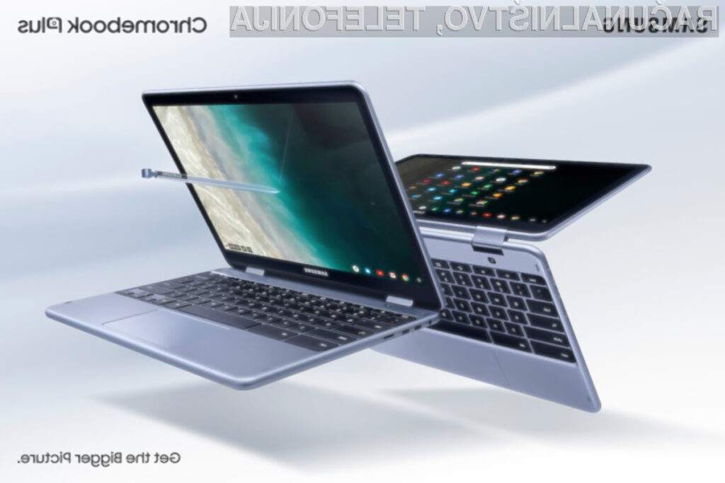 Prenovljeni prenosnik Samsung Chromebook Plus V2 bo zagotovo navdušil tudi zahtevnejše!