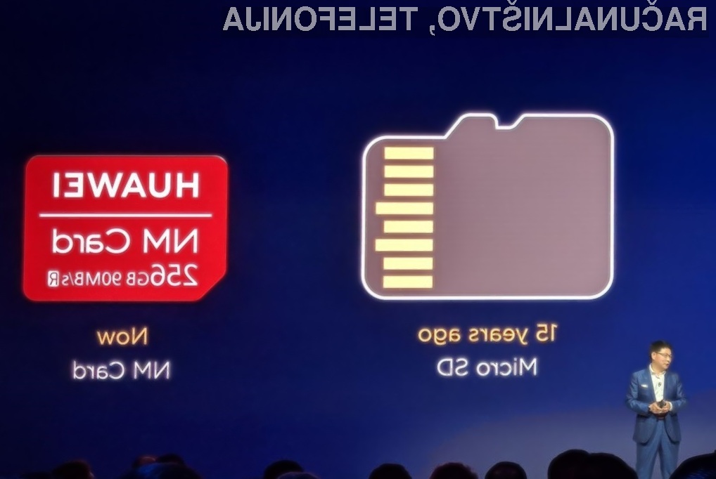 Posebnost pomnilniške kartice Nano Memory je v tem, da je ta po velikosti popolnoma enaka telefonski kartici nanoSIM.