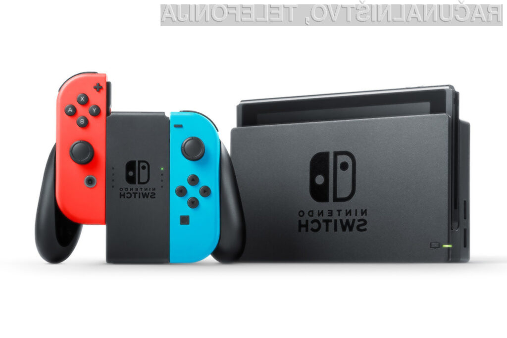 Igralna konzola Nintendo Switch s prilagodljivim igralnim ploščkom Joy-Con