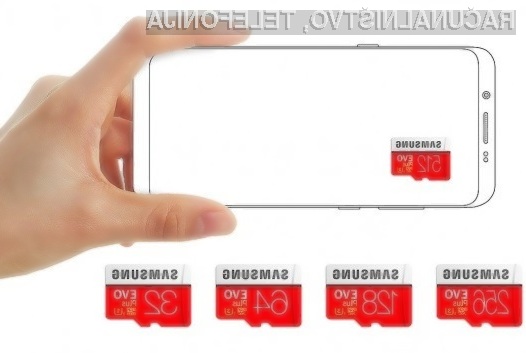 Pomnilniška kartica Samsung EVO Plus microSD kapacitete 512 gigabajtov bo zlahka kos tudi najzahtevnejšim opravilom!