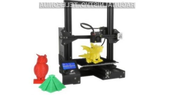 Poceni 3D tiskalnik, ki vam bo nudil obilo zabave
