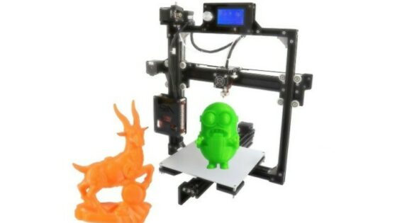 3D tiskalnik Anet A2 (High Precision Desktop) za malo denarja ponuja veliko.